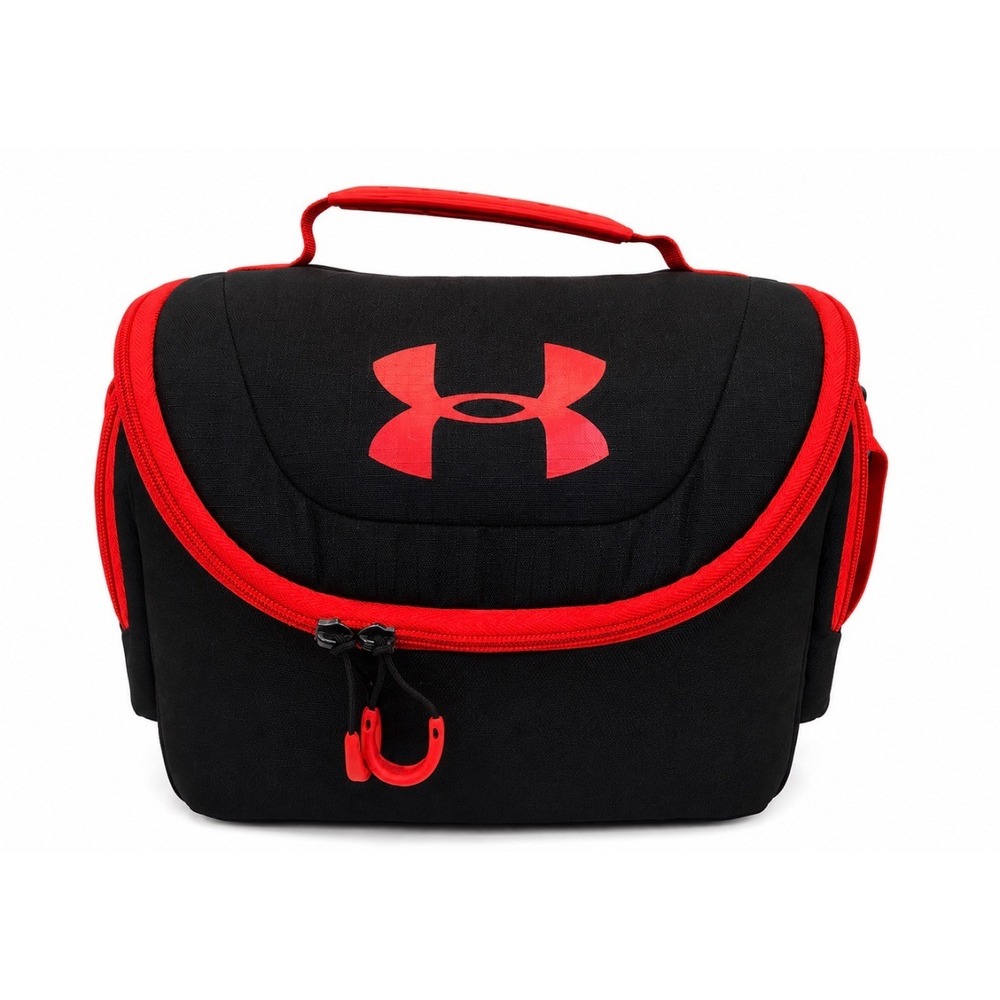 Under Armour 12 Can Soft Cooler, Black/Red